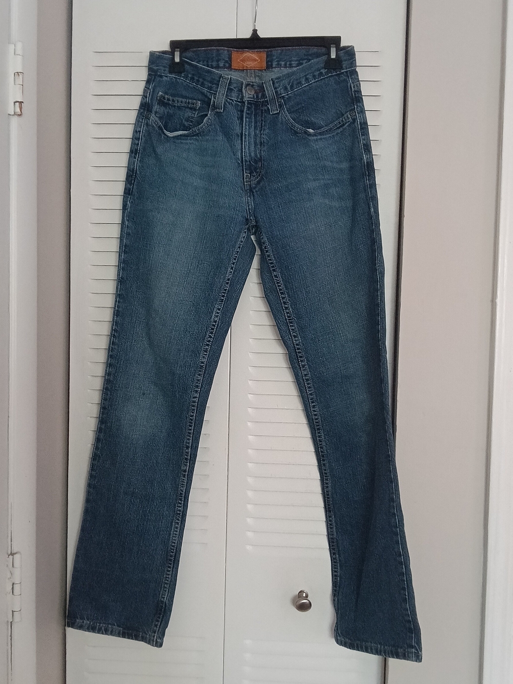 Red Camel Men's Straight Jeans in Faded Blue